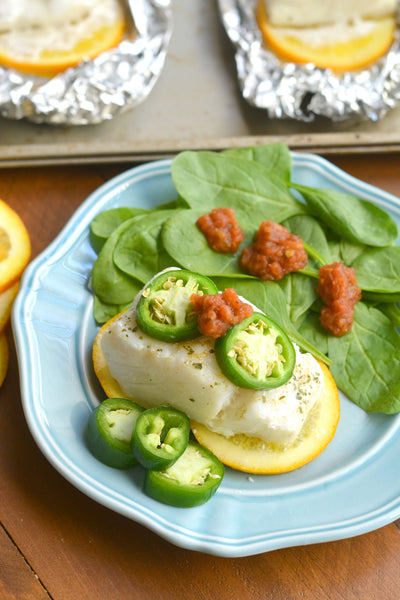 Foil Baked Cod