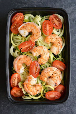 Shrimp & Zucchini Noodles