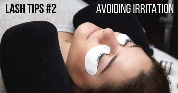 Avoiding Eyelash Extension Irritation