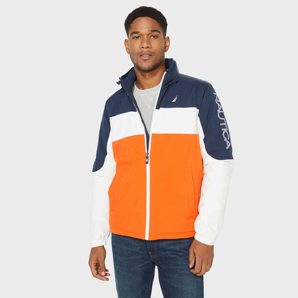 nautica orange jacket