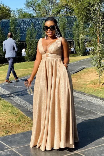 Nude And Gold Dress Styles By Tumi