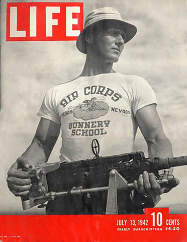 First military tee from cover of Life magazine July 1942