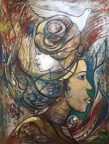 jimi-hope-african-woman-dove-artwork