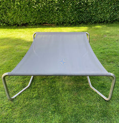 Crazy Chair DIVAN relaxation lounger, stainless steel frame, weatherproof covering, made in Germany