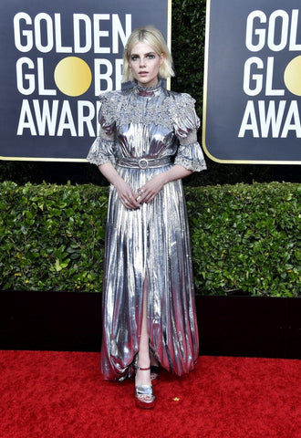 lucy-boynton-golden-globes-red-carpet-fashion-awards-show-2020