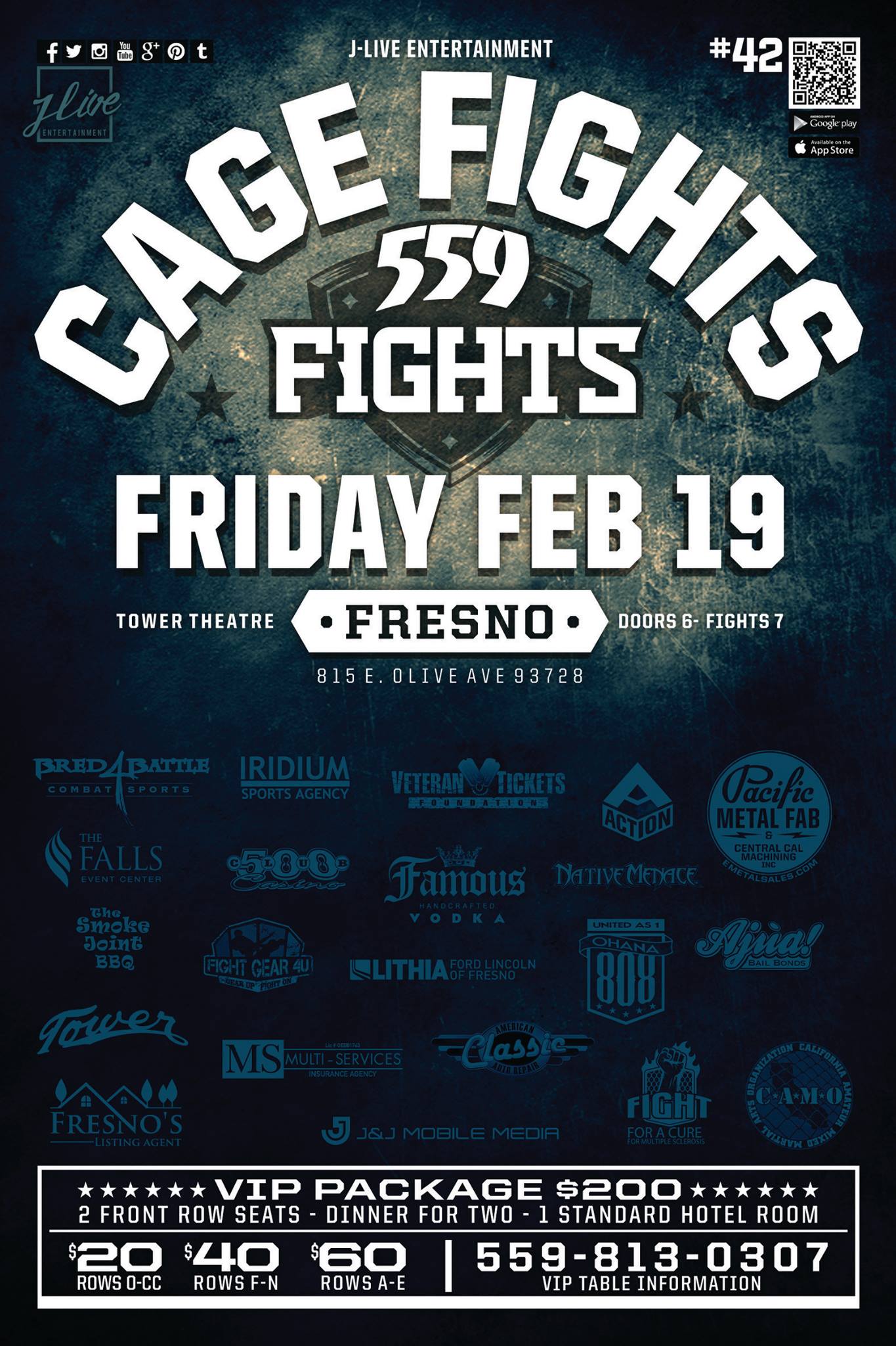 559 Fights Poster
