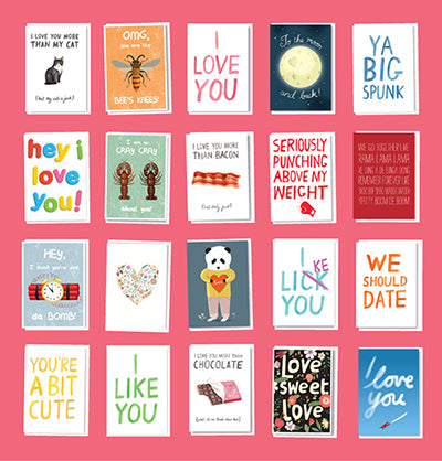 Cat MacInnes Valentines Day Cards