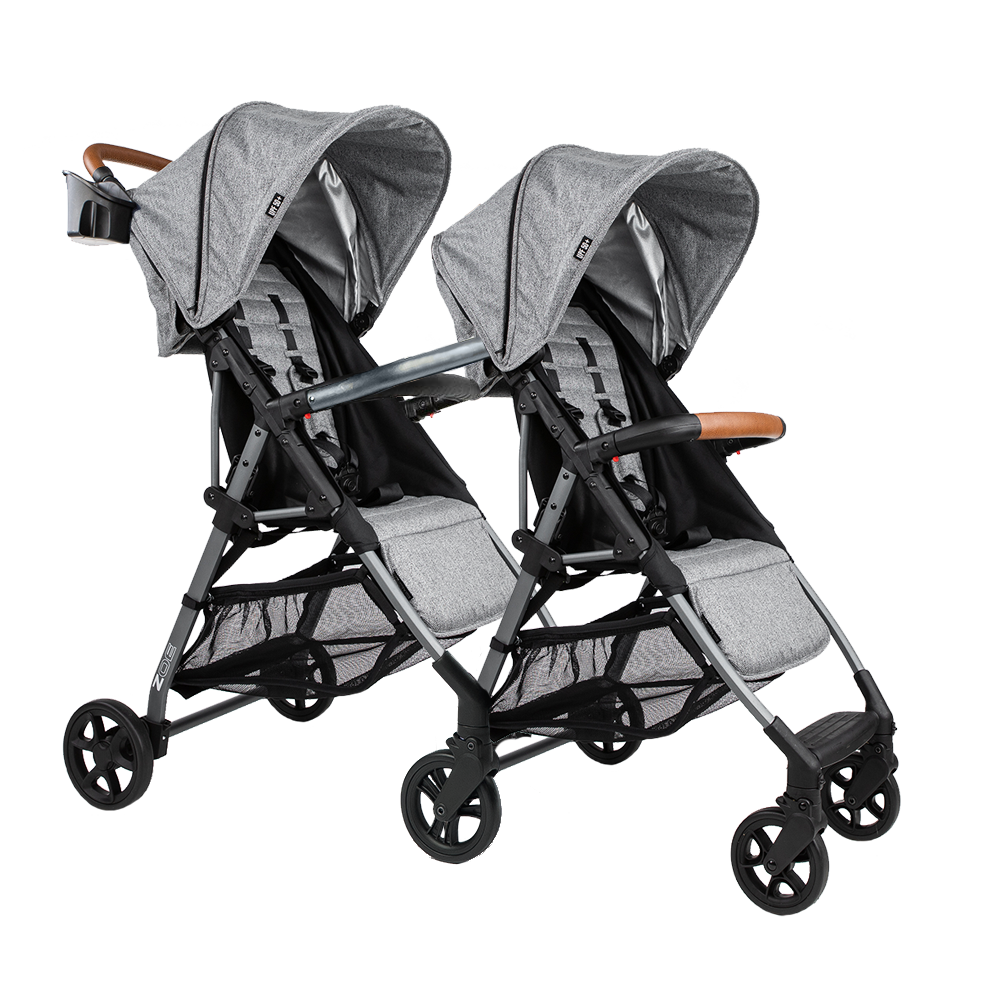 zoe tandem double stroller review