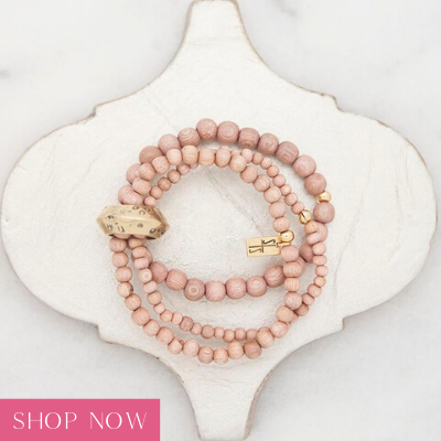 Shop our rose multi strand bracelet