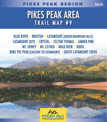 Pikes Peak Region Trail Maps - Colorado