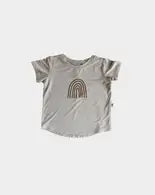 Graphic Tee In Rainbow