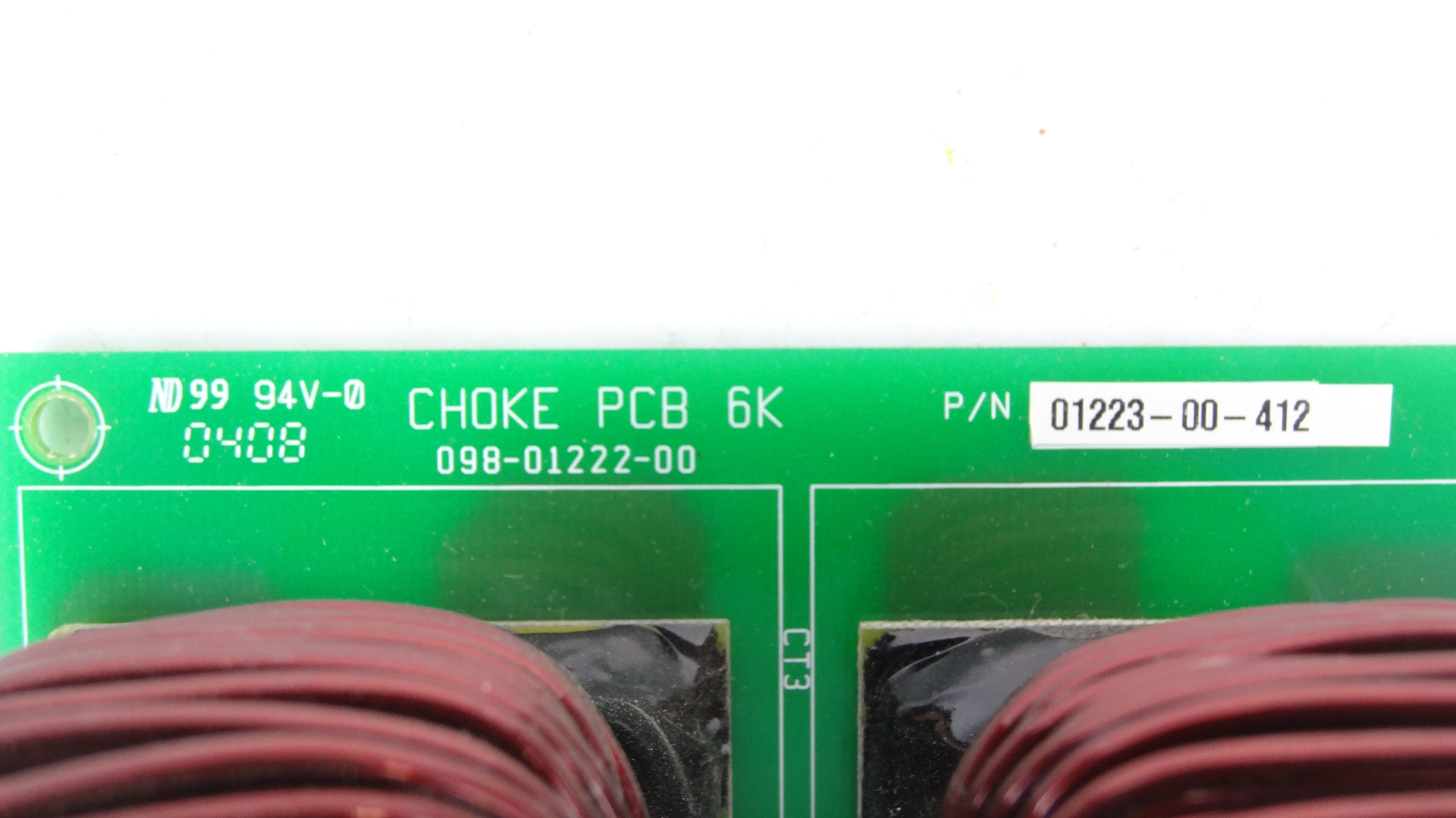 01223-00-412 Choke 6K Board PCB Assembly Emerson 098-01222-00 Details about   Liebert 