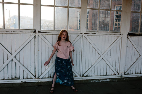 Kelly - Wynken top and Bobo skirt