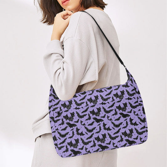 Batty Bats 2023 Lavender Travel Messenger Bag