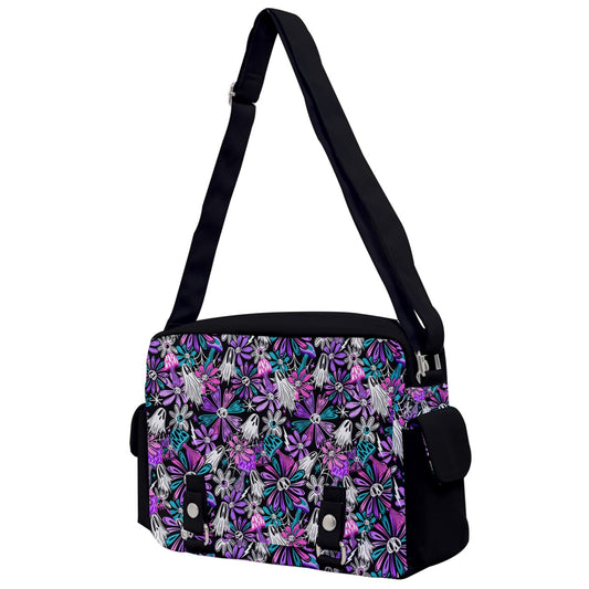 Spooky Garden Messenger Bag