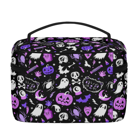 Everything Spooky 22 Purple Orchid Cosmetic Bag