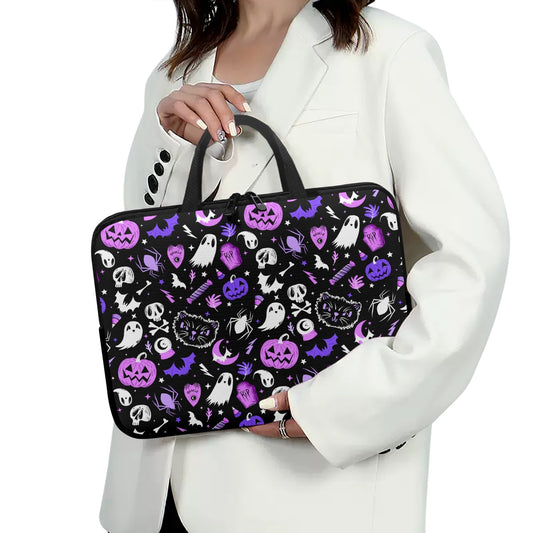 Everything Spooky 2022 Purple Orchid Laptop Sleeve