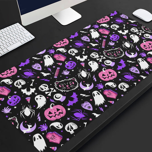 Everything Spooky 2022 Purple Pink Gaming Pad Desk Mat