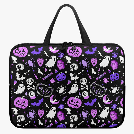 Everything Spooky 2022 Purple Orchid Laptop Sleeve
