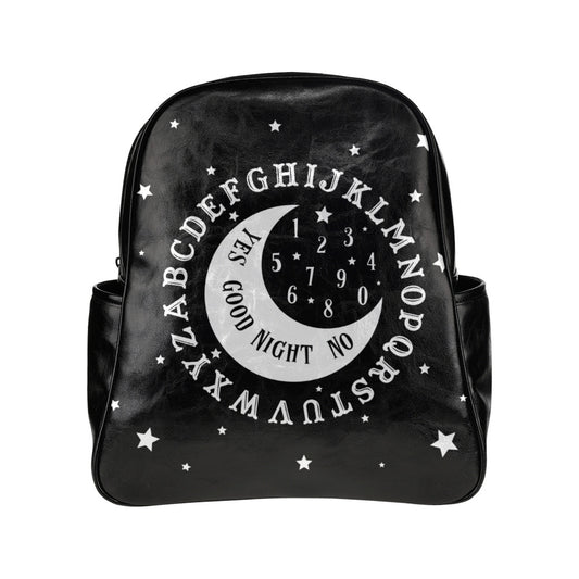 Spirit Moon Faux Leather Backpack Bag