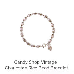 Candy Shop Vintage Charleston Rice Bead Bracelet
