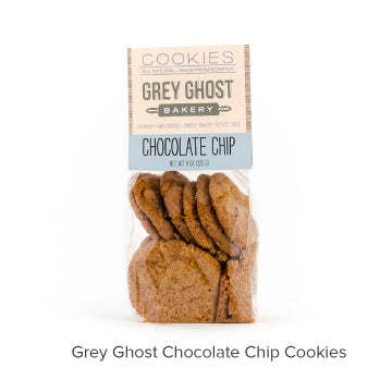 Grey Ghost Chocolate Chip Cookies