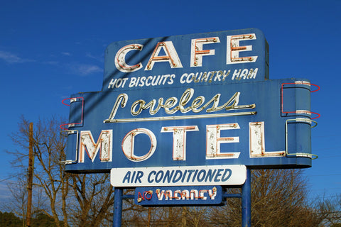 Loveless Cafe sign