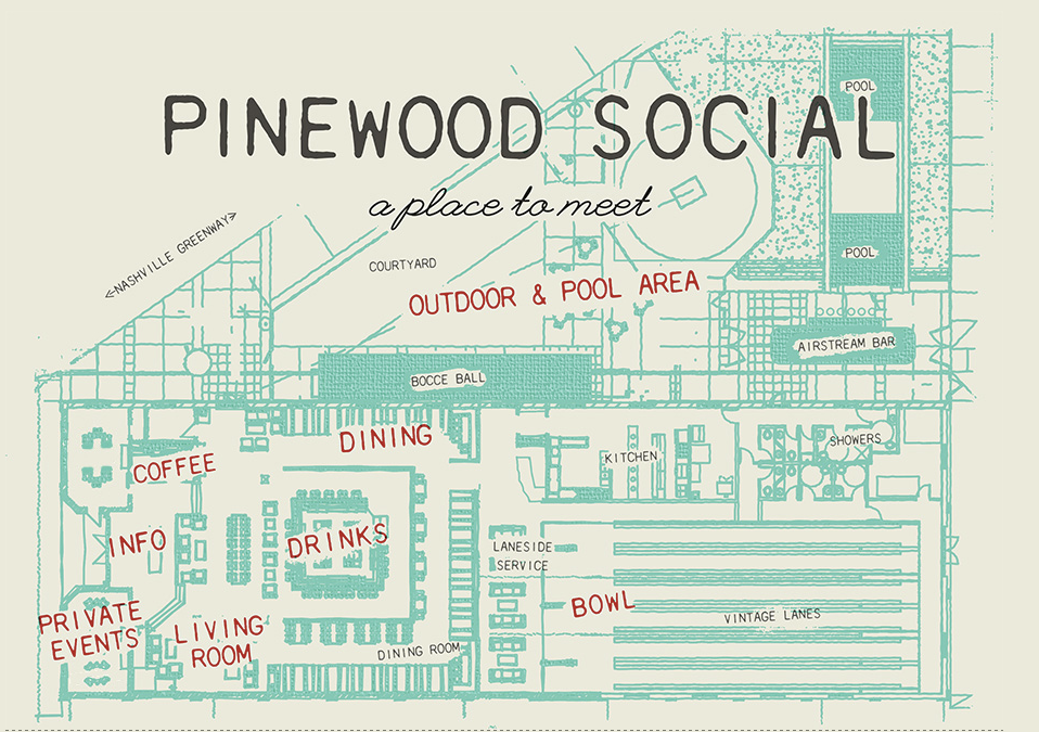 Pinewood Social | Nashville TN local restaurant 