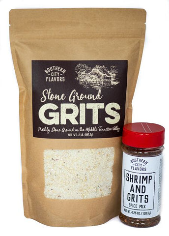Southern City Flavors Grits and Shrimp & Grits Mix from Batch
