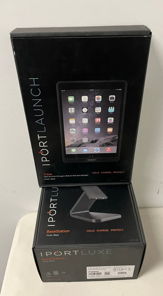 letterlijk Ruimteschip Stralend iPort Luxe (LuxePort) BaseStation iPad Stand plus iPort Launch Case – CLAIR  Used Gear