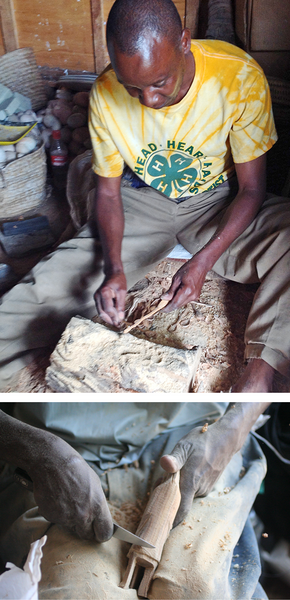 Kenyan woodcarvers