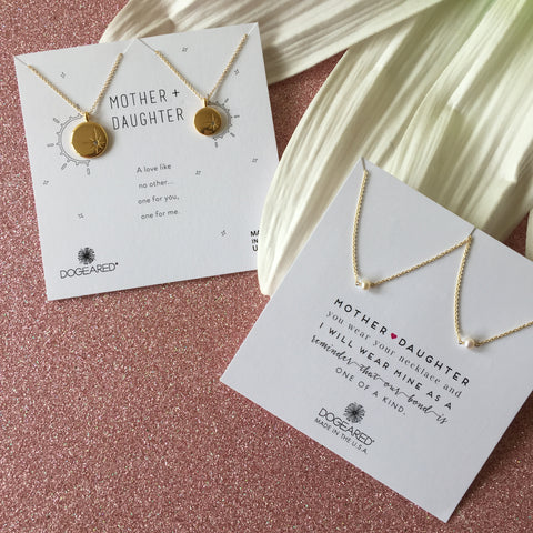 Dogeared Mother Daughter Necklace sets 