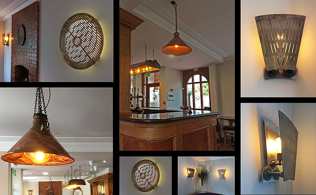 Lighting for the new Bathams pub ‘The King Arthur’ in Hagley Worcestershire