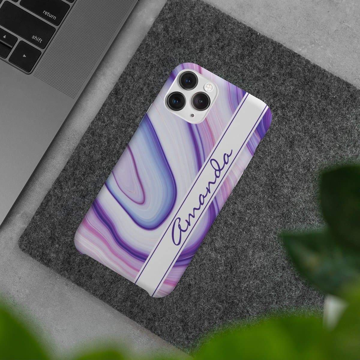 Marble Monogram Case 40