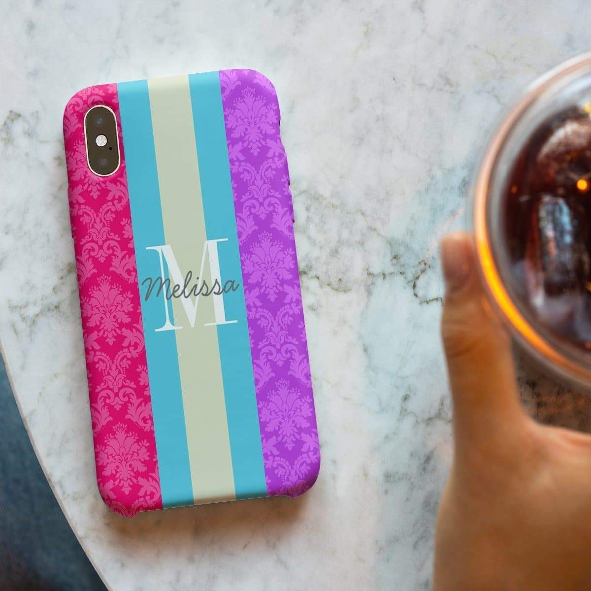 Damask Monogram Case 217