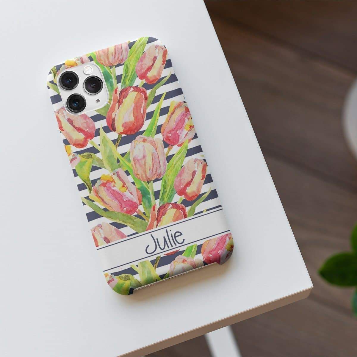 Floral Monogram Case 18