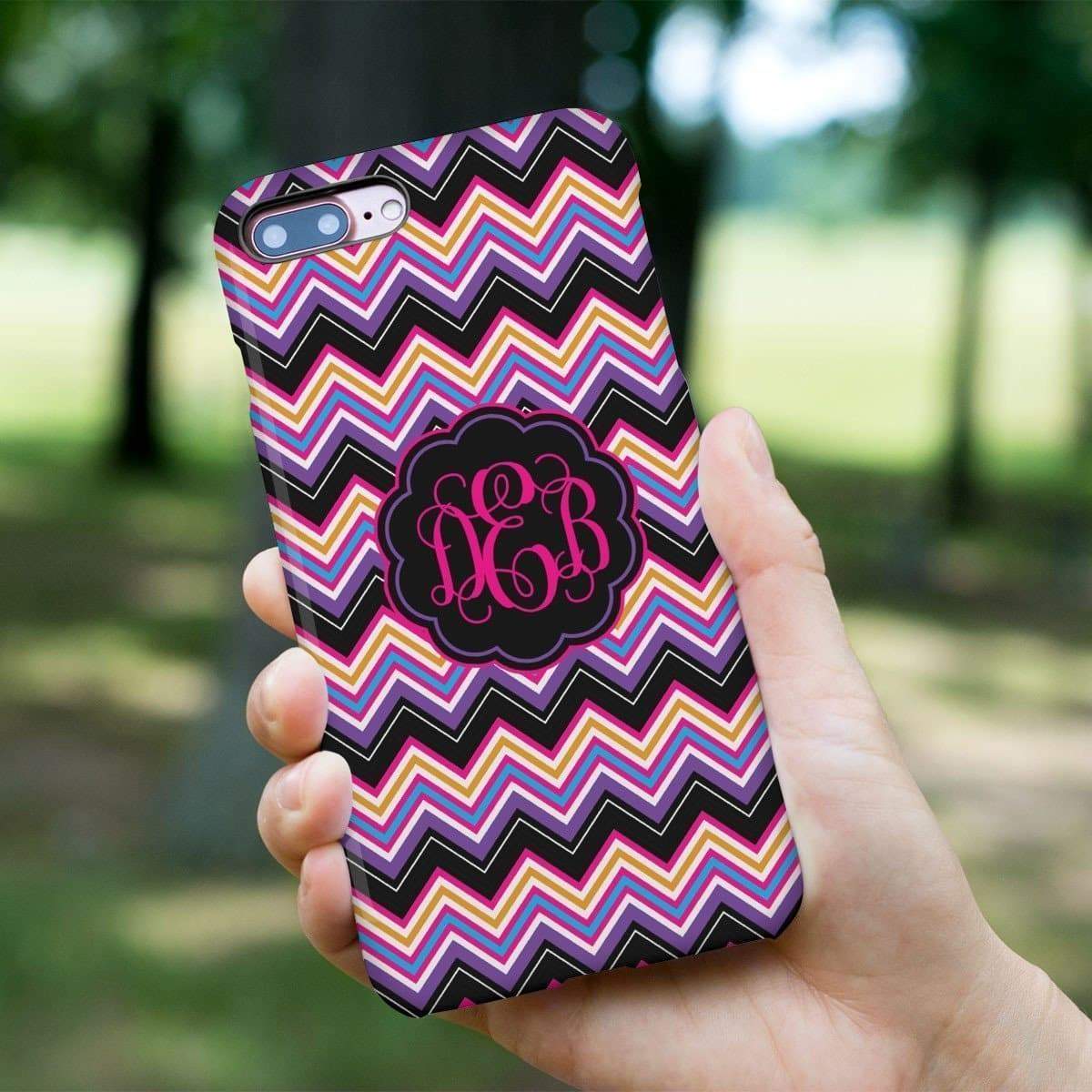 Chevron Monogram Case 235