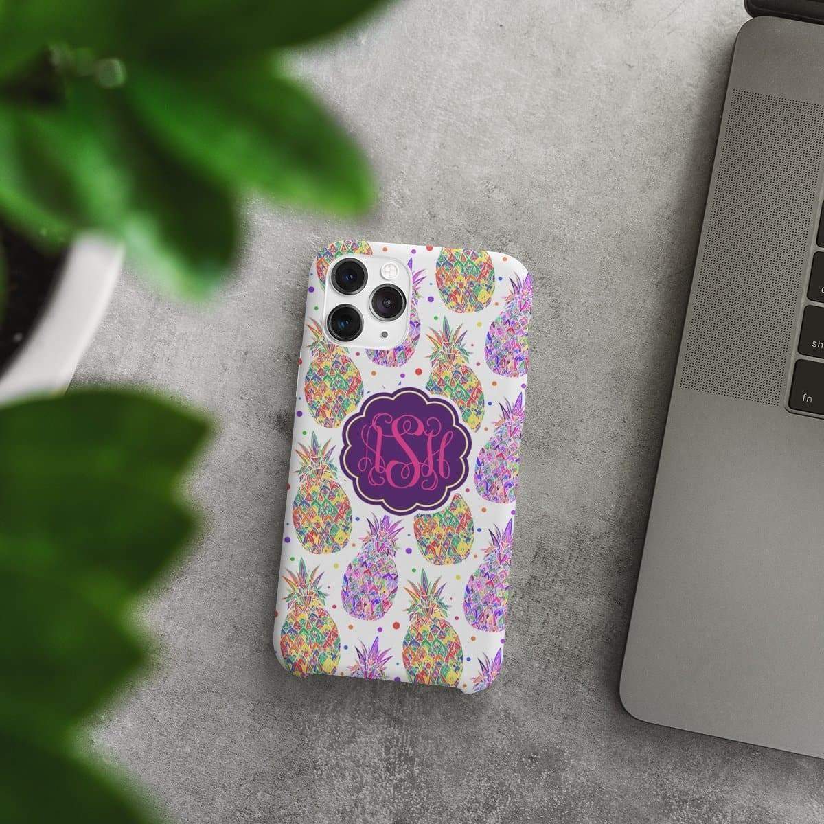 Pineapple Monogram Case 7