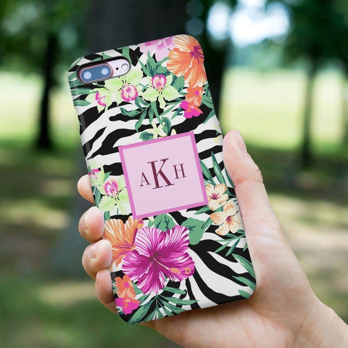 Tropical Monogram Case 1