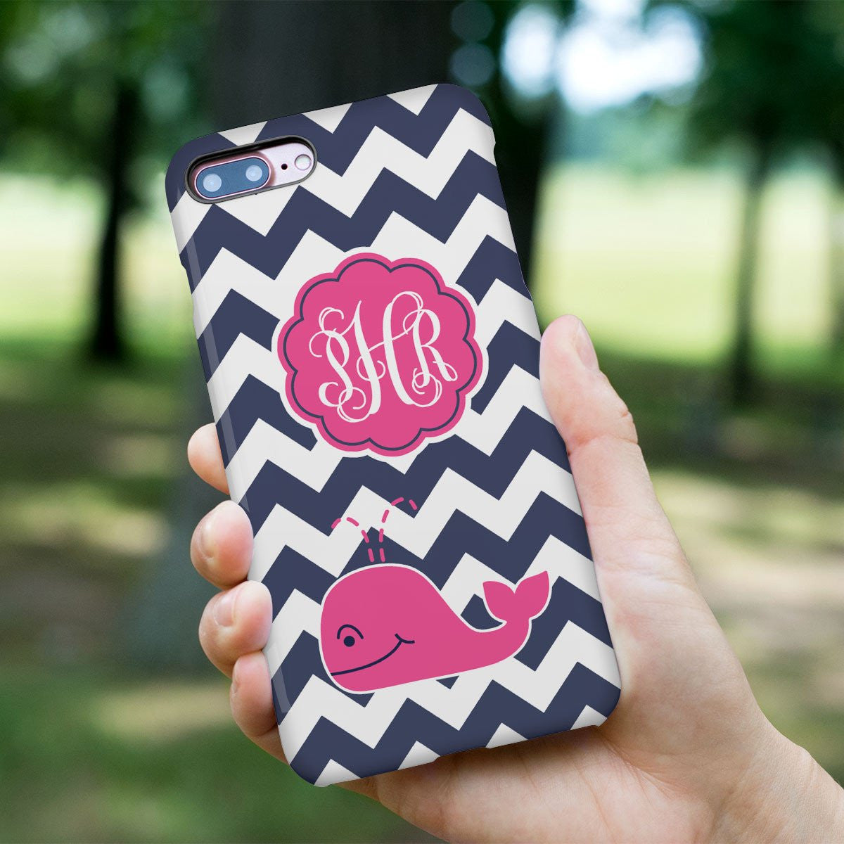 Whale Monogram Case 3