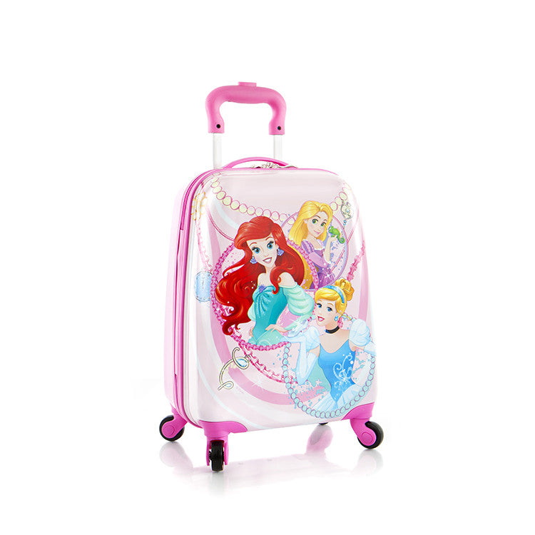 New Disney Princess Cinderella Rapunzel And Ariel Spinner Luggage Wheeled Hard Ebay
