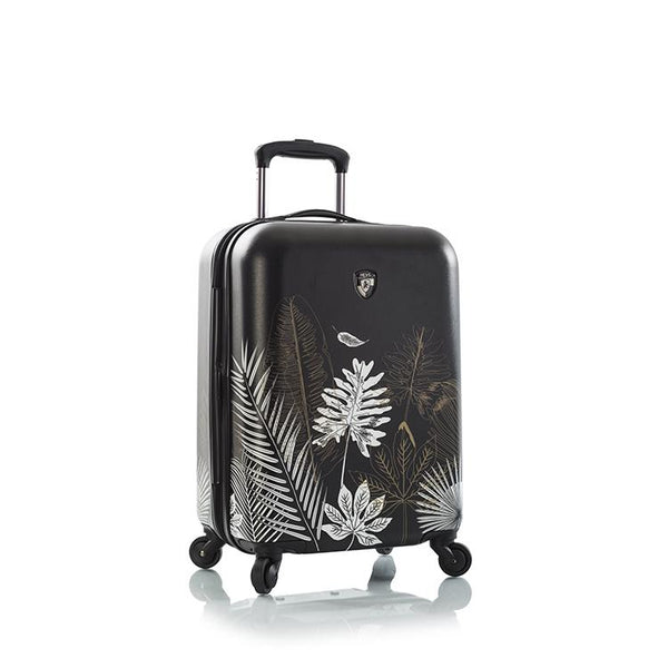 black and gold suitcase