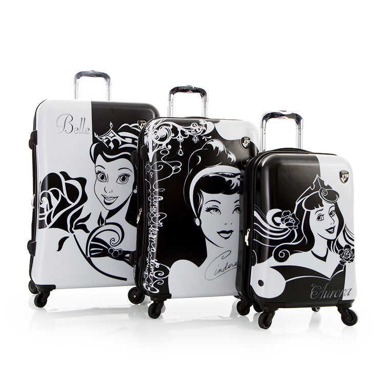 Disney Hardside Princess Expandable Spinner 3 Pcs Luggage Set