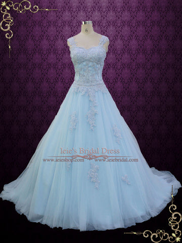 Blue Wedding Dress