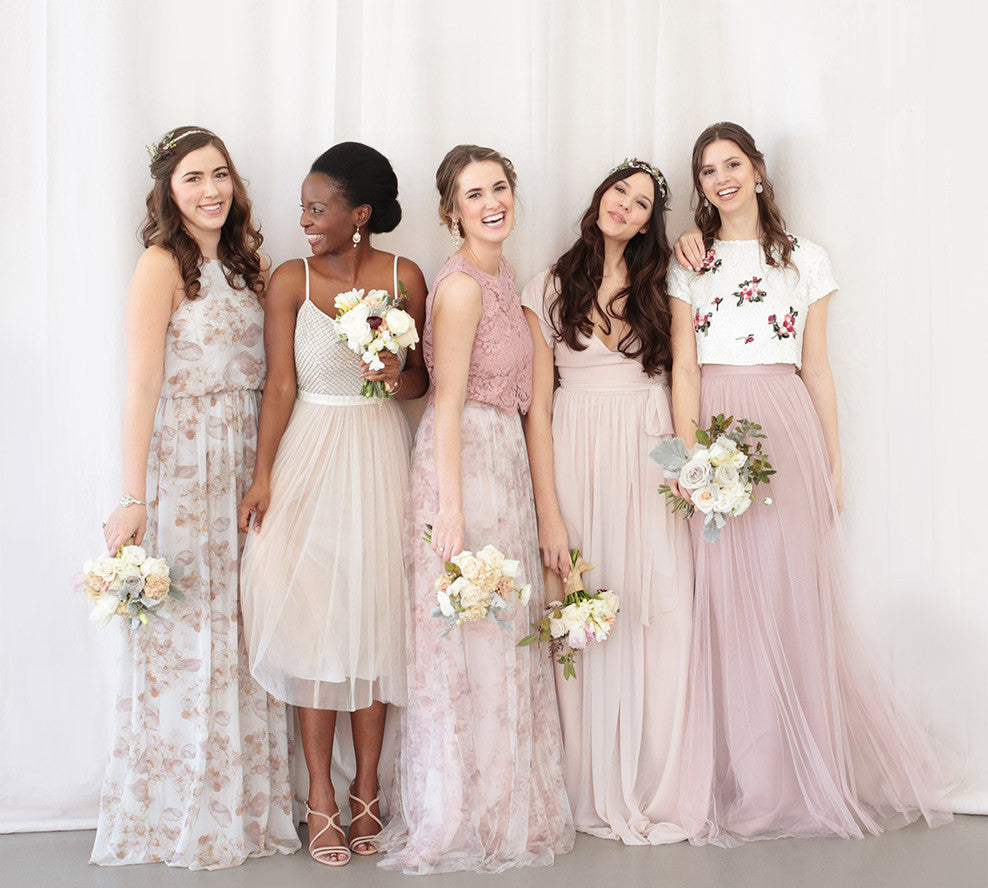 bridesmaid separates mix match