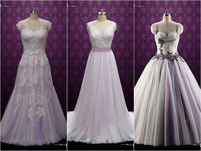 Lavender Wedding Dresses for 2019