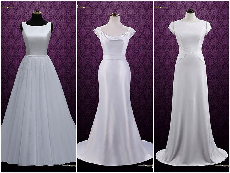 Sleek and Simple Wedding Dresses for 2019