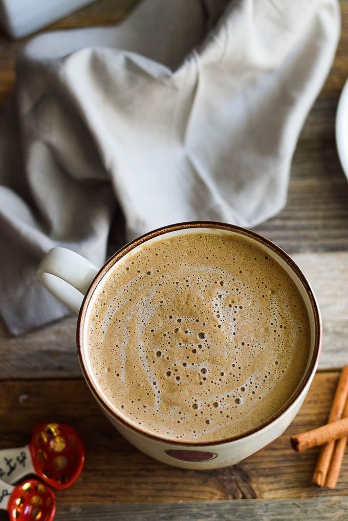 Dairy Free Cinnamon Roll Latte Recipe