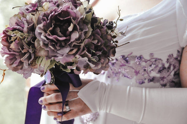 purple bouquet