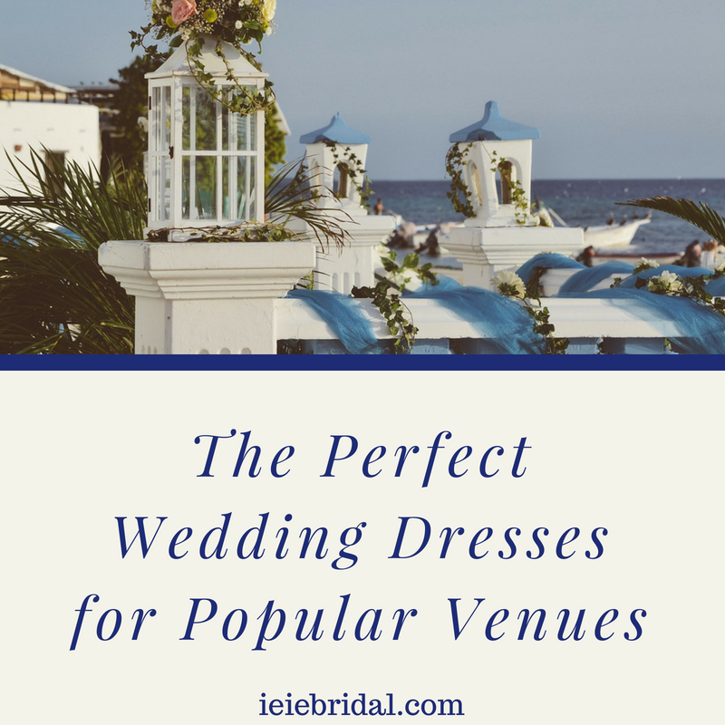 The Perfect Wedding Dresses for Popular Venues